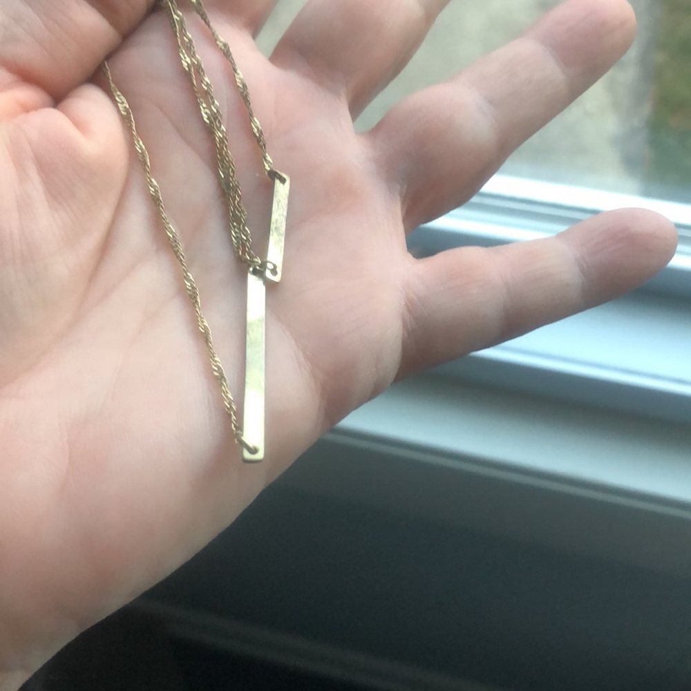 Brass necklace